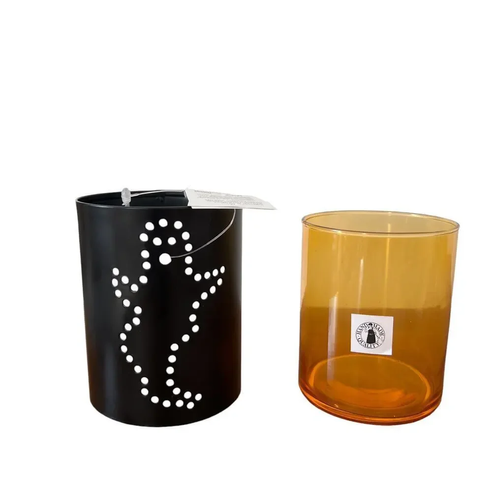 IKEA KUSTFYR Lantern for tealight, Ghost,